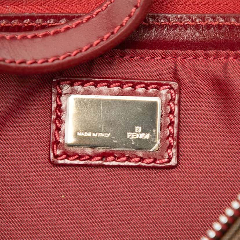 Fendi Zucca Canvas Shoulder Bag Brown Canvas Very good condition - Box View
