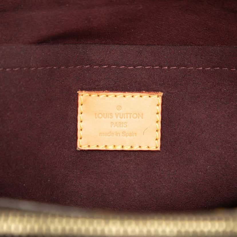 Louis Vuitton Monogram Montaigne MM Brown Good condition - Box View