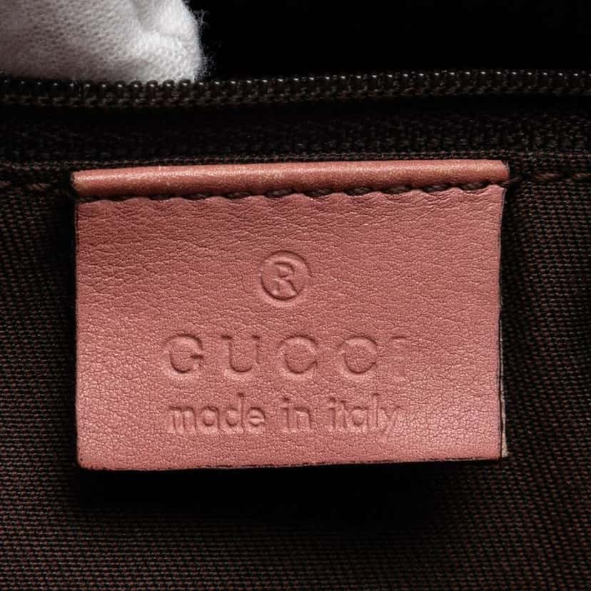 Gucci Medium GG Canvas Sukey Tote Brown Canvas Good condition - Box View