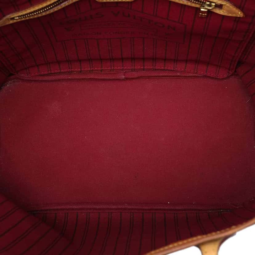 Louis Vuitton Monogram Neverfull MM Brown Good condition - Model View