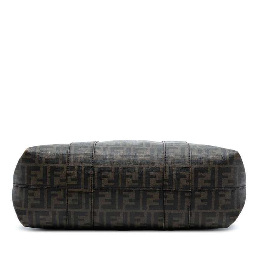 Fendi Zucca Coated Canvas Vertical Tote Brown Canvas Very good condition - Inside View