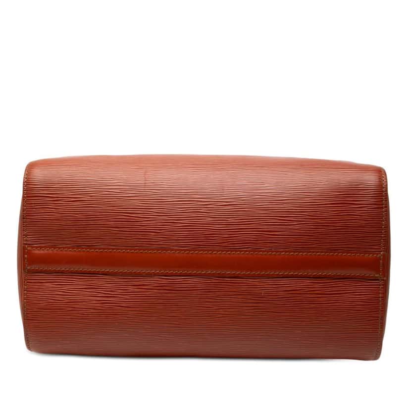 Louis Vuitton Epi Speedy 30 Brown Leather Good condition - Inside View