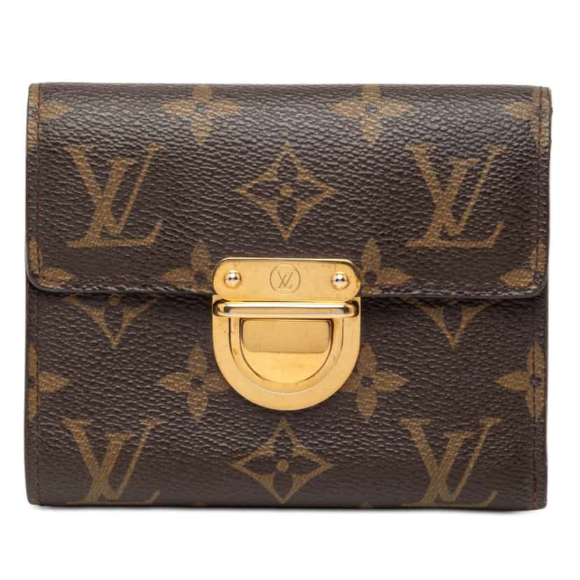 Louis Vuitton Monogram Koala Wallet Brown Very good condition - Front View