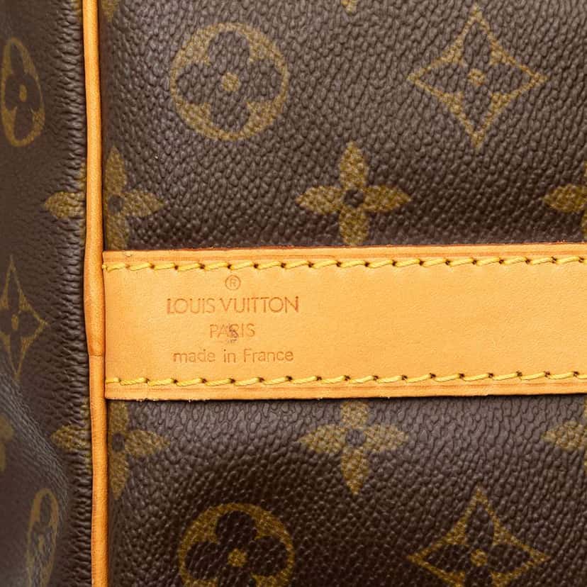 Louis Vuitton Monogram Keepall Bandouliere 50 Brown Good condition - Box View