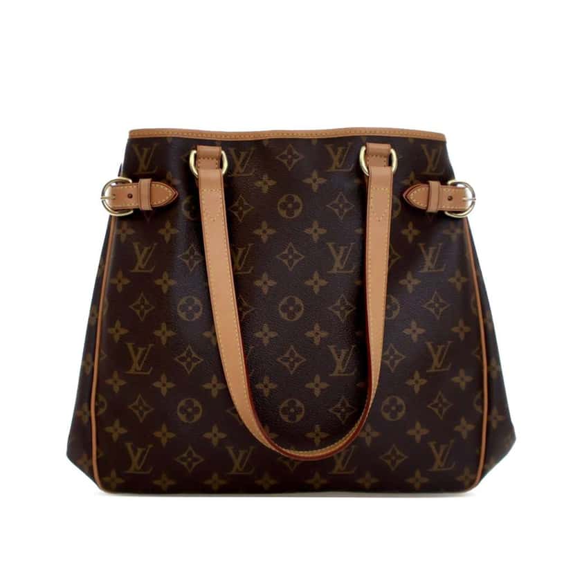 Louis Vuitton Monogram Batignolles Vertical Tote Brown Good condition - Front View
