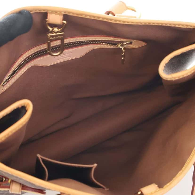 Louis Vuitton Monogram Batignolles Vertical Tote Brown Good condition - Model View