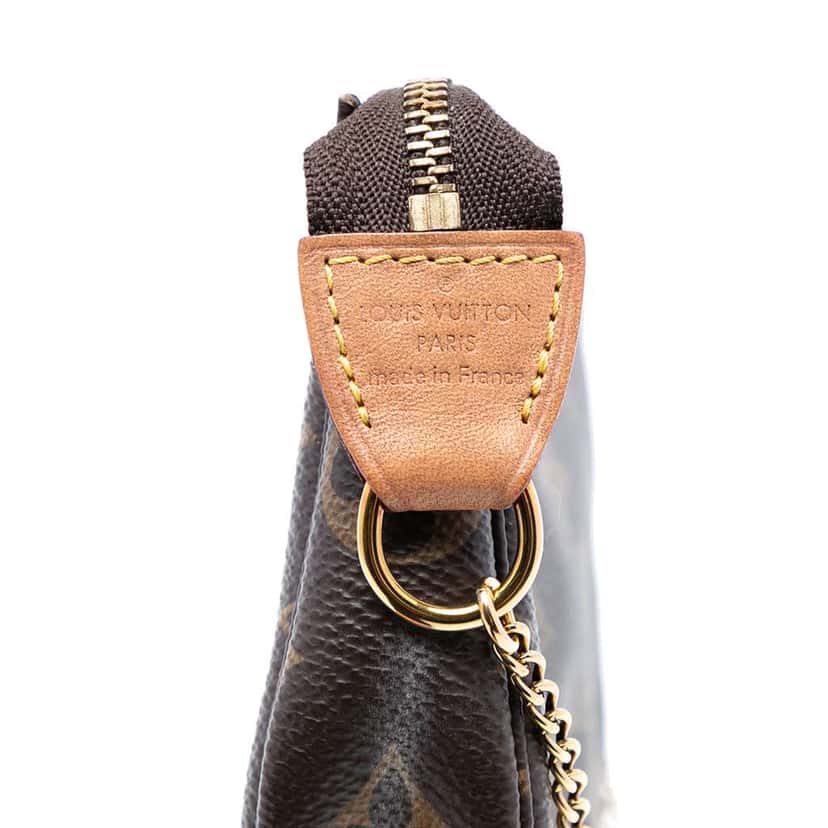 Louis Vuitton Monogram Mini Pochette Accessoires Brown Very good condition - Box View