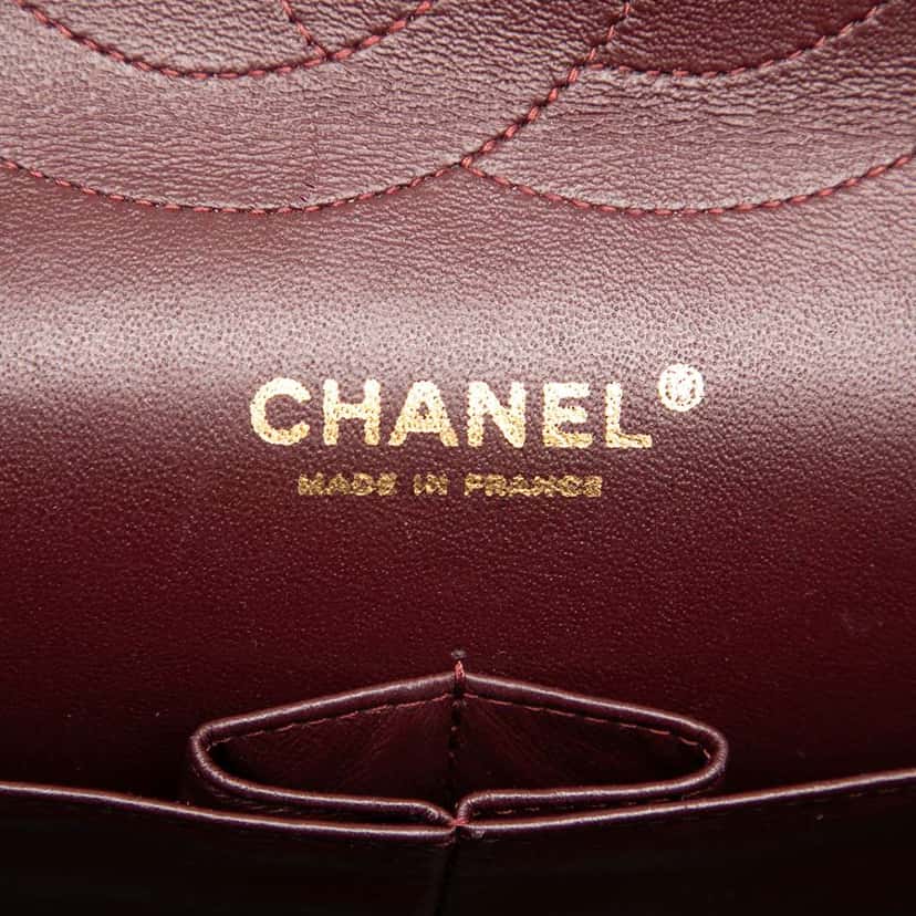 Chanel Jumbo Classic Lambskin Double Flap Black Leather Very good condition - Box View