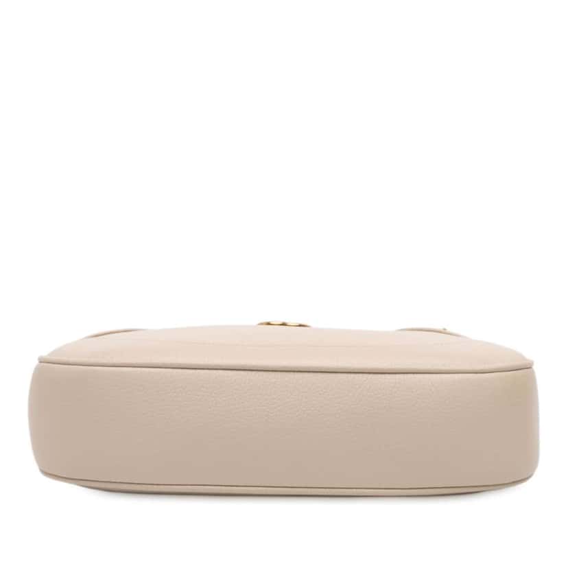 Gucci Small Calfskin Aphrodite Satchel White Leather Good condition - Inside View