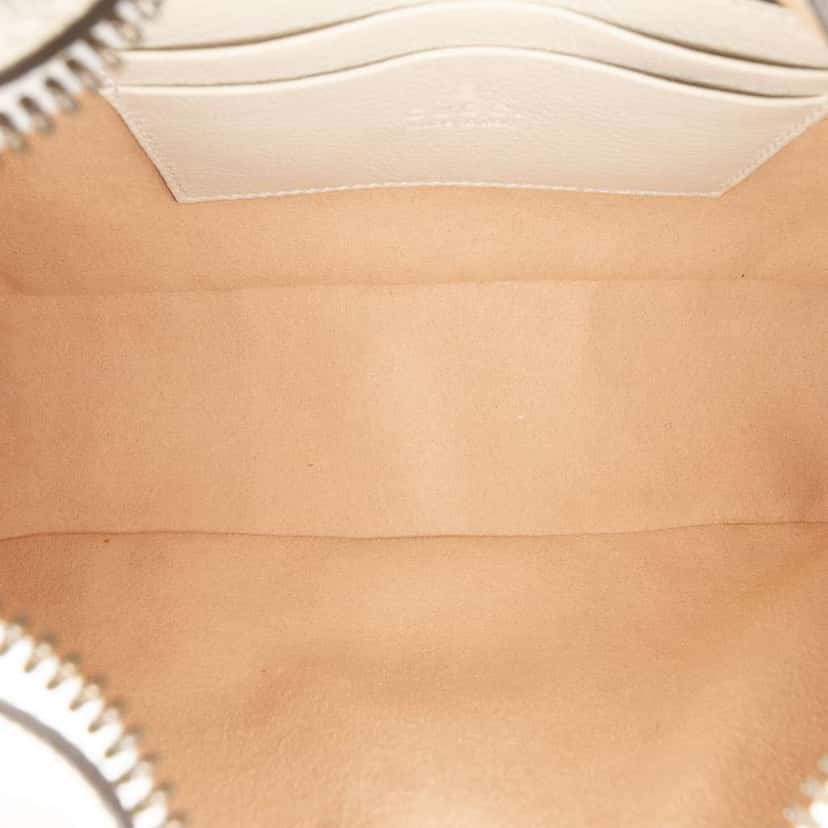 Gucci Small Calfskin Aphrodite Satchel White Leather Good condition - Model View