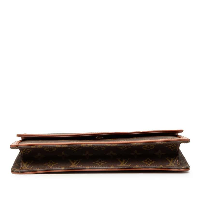 Louis Vuitton Monogram Pochette Dame GM Brown Good condition - Inside View