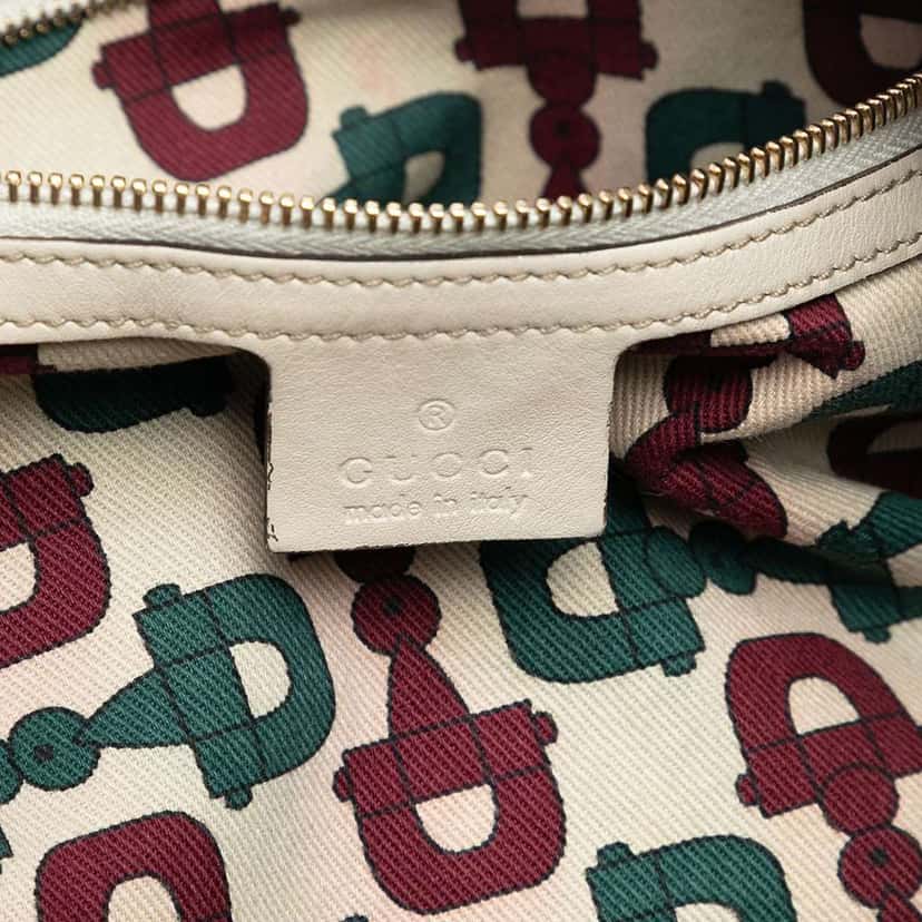 Gucci Large Guccissima Positano Scarf Tote Brown Leather Good condition - Box View
