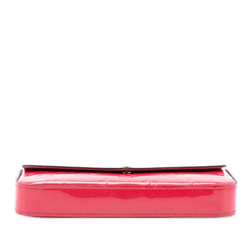 Louis Vuitton Monogram Vernis Pochette Felicie Red Leather Very good condition - Inside View