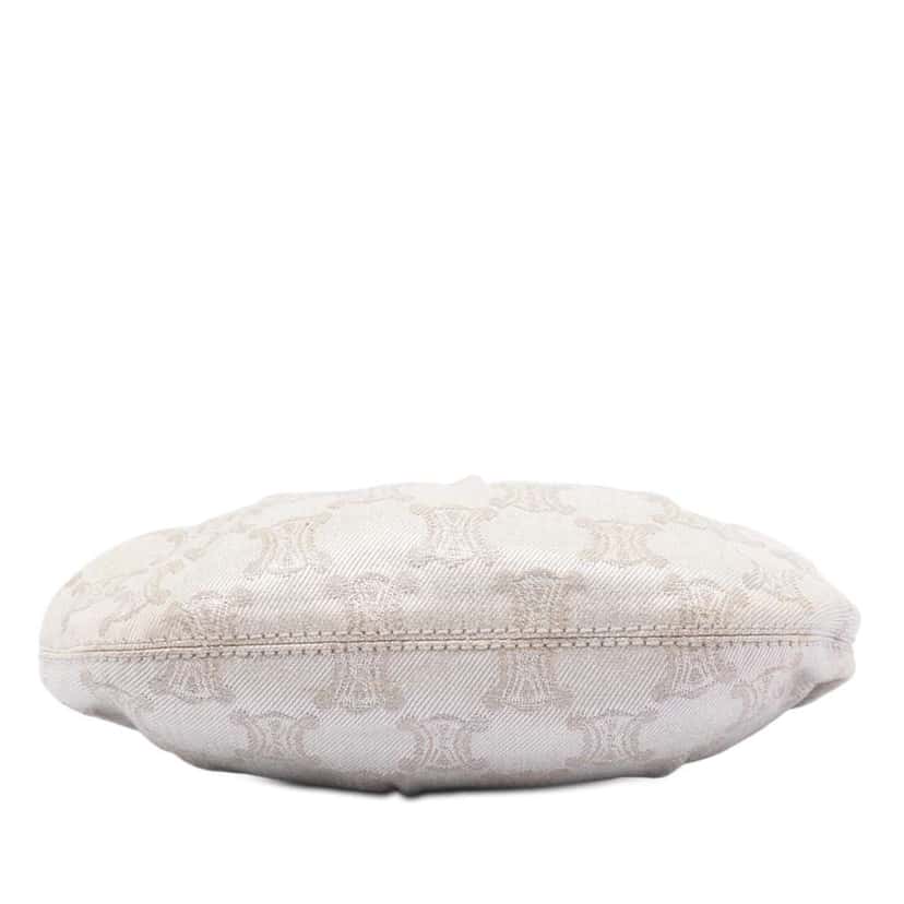 Celine Macadam Canvas Shoulder Bag Gold Canvas Very good condition - Inside View