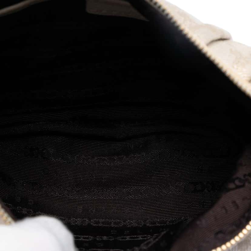 Celine Macadam Canvas Shoulder Bag Gold Canvas Very good condition - Model View