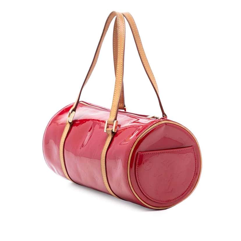 Louis Vuitton Monogram Vernis Bedford Red Leather Good condition - Back View