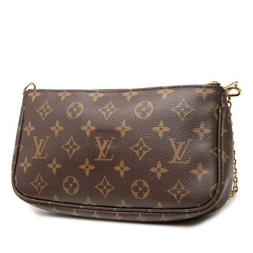 Louis Vuitton Monogram Multi Pochette Accessoires Brown Good condition - Back View