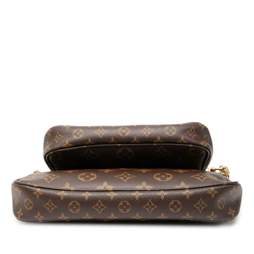 Louis Vuitton Monogram Multi Pochette Accessoires Brown Good condition - Inside View