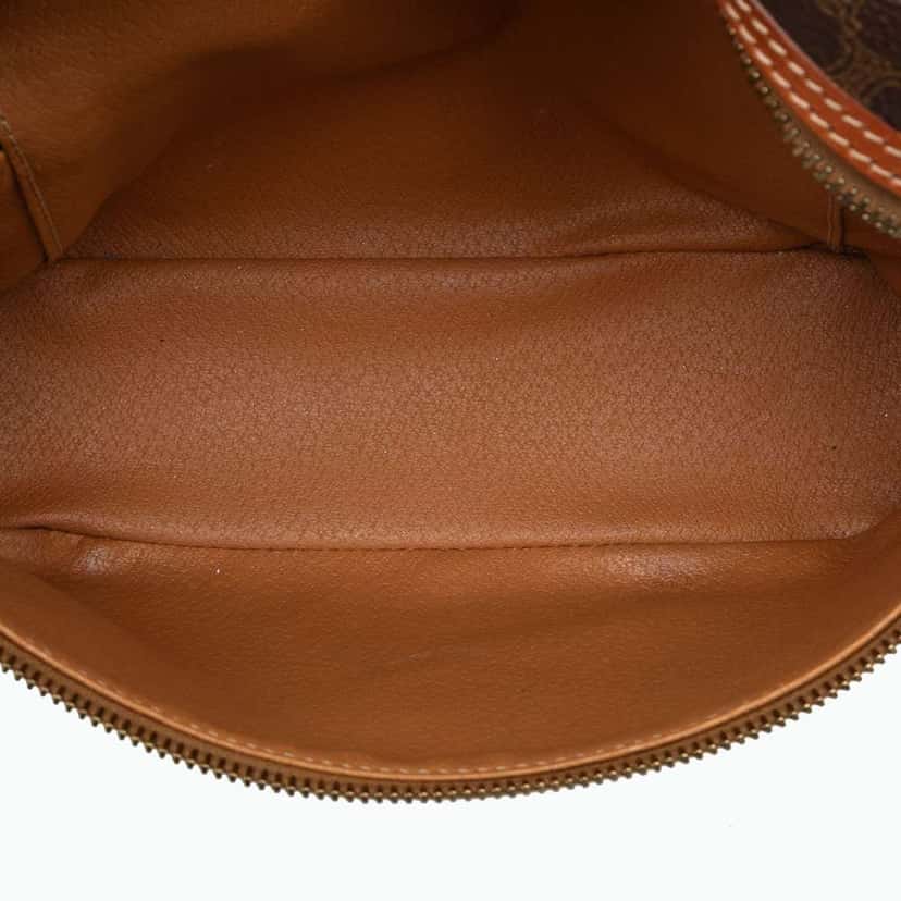 Celine Macadam Coated Canvas Vanity Bag Brown Canvas Good condition - Model View