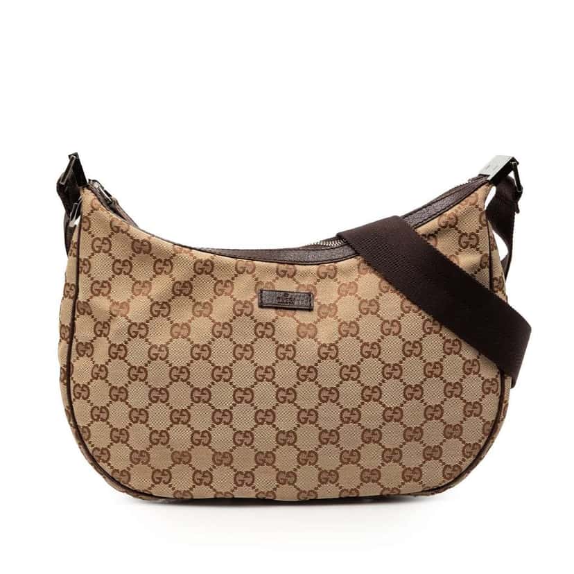 Gucci GG Canvas Crossbody Brown Canvas Very good condition - Front View