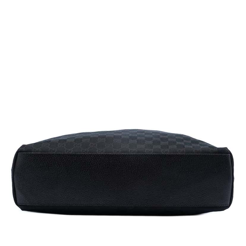 Gucci GG Canvas Web Tote Black Canvas Good condition - Inside View