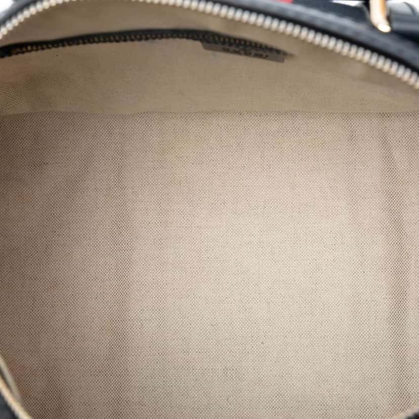 Gucci Medium GG Canvas Web Joy Boston Bag Brown Canvas Very good condition - Model View
