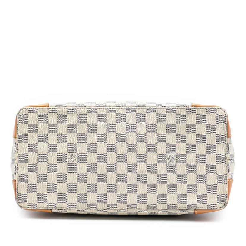 Louis Vuitton Damier Azur Hampstead MM White Good condition - Inside View