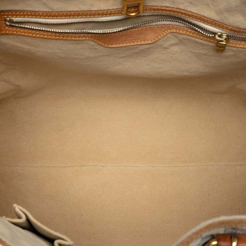 Louis Vuitton Damier Azur Hampstead MM White Good condition - Model View