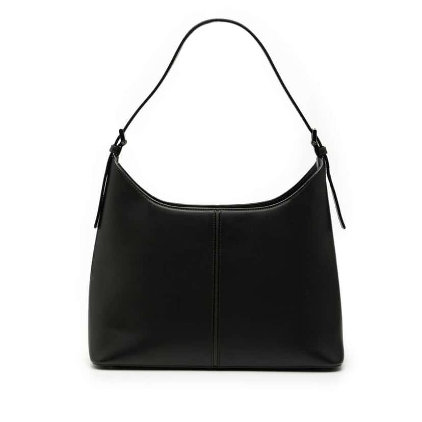 Burberry Leather Shoulder Bag Black Leather Good condition - Front View