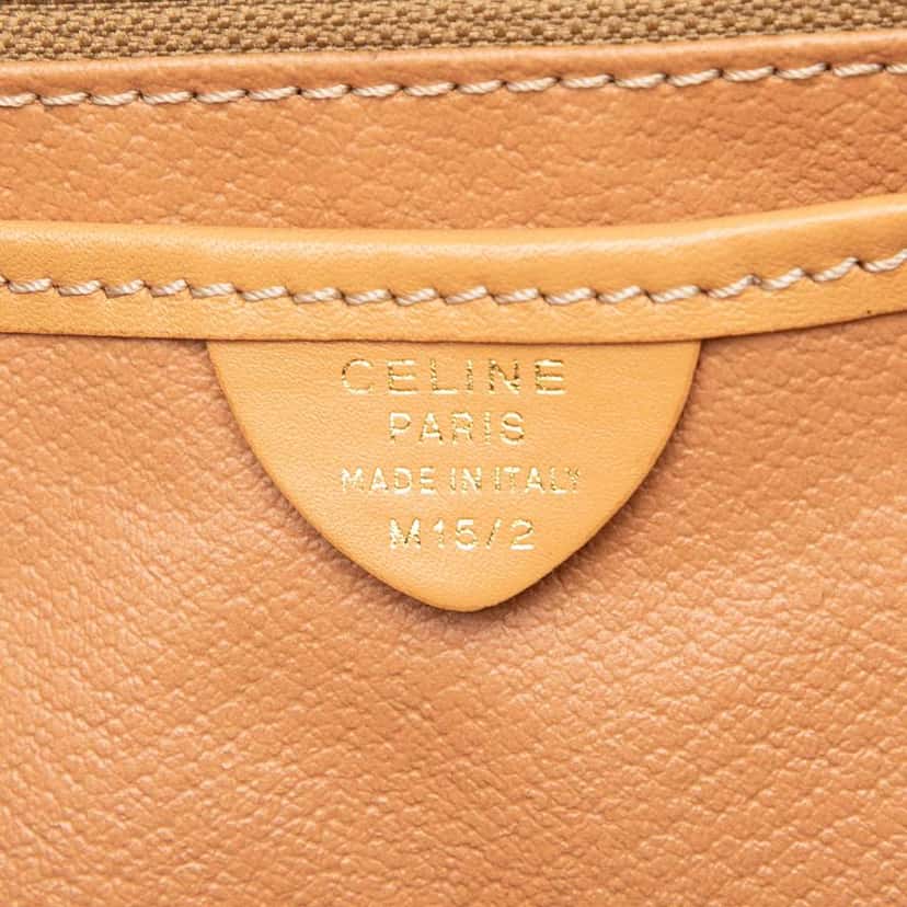 Celine Macadam Coated Canvas Tote Brown Canvas Very good condition - Box View