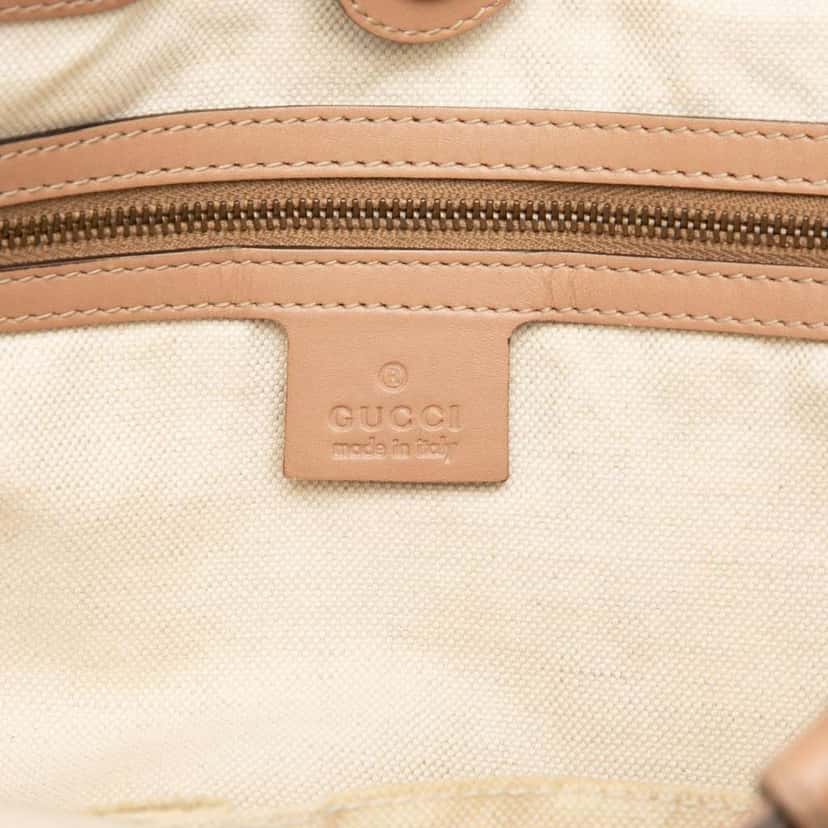 Gucci Large GG Canvas Scarlett Tote Brown Canvas Very good condition - Box View