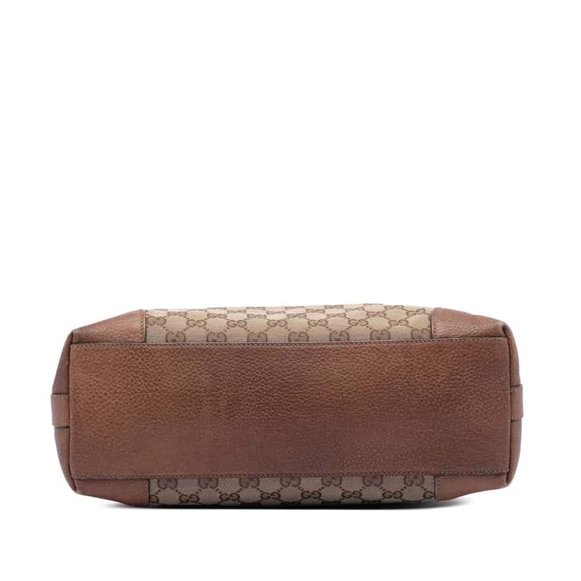 Gucci Small GG Canvas Miss GG Hobo Brown Canvas Good condition - Inside View