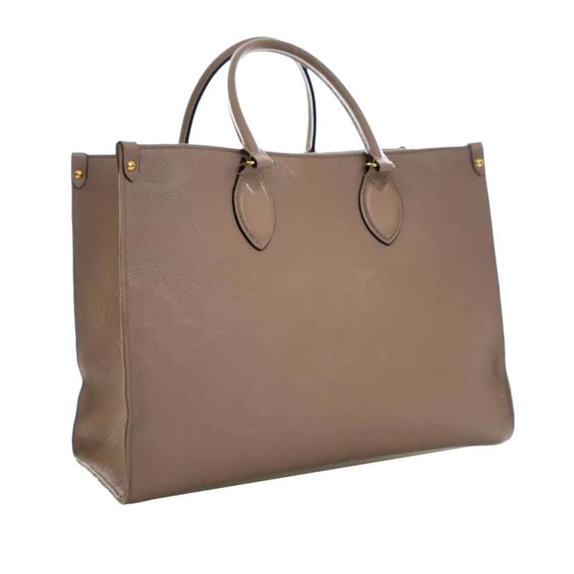 Louis Vuitton Monogram Empreinte OnTheGo MM Brown Leather Very good condition - Box View