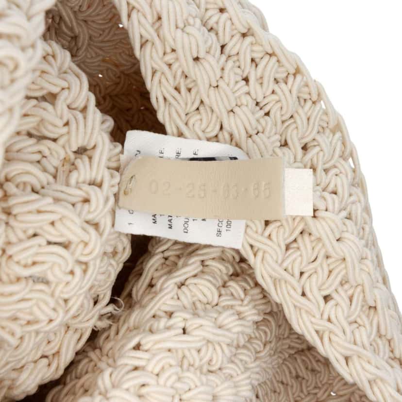 Chloé Crochet Sea Treasures Crossbody White Wool Good condition - Box View