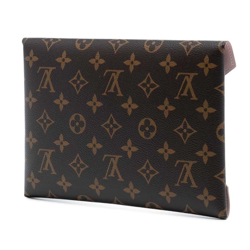 Louis Vuitton Monogram Pochette Kirigami Set Brown Good condition - Back View