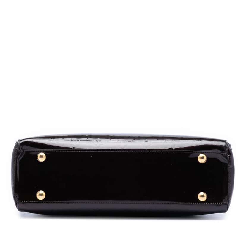 Louis Vuitton Monogram Vernis Melrose Avenue Purple Leather Good condition - Inside View