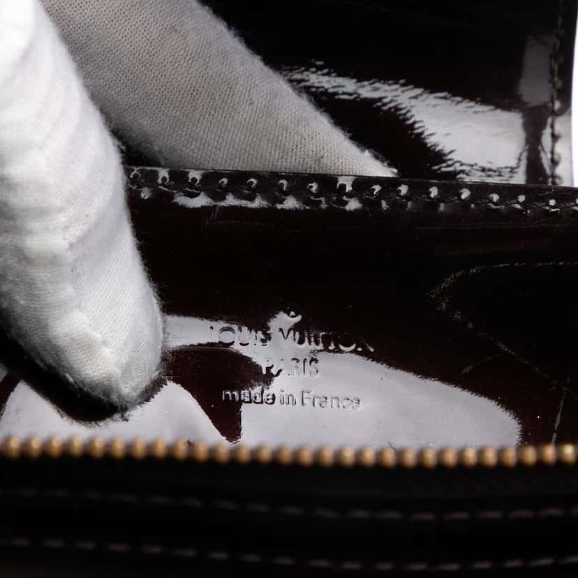 Louis Vuitton Monogram Vernis Melrose Avenue Purple Leather Good condition - Box View