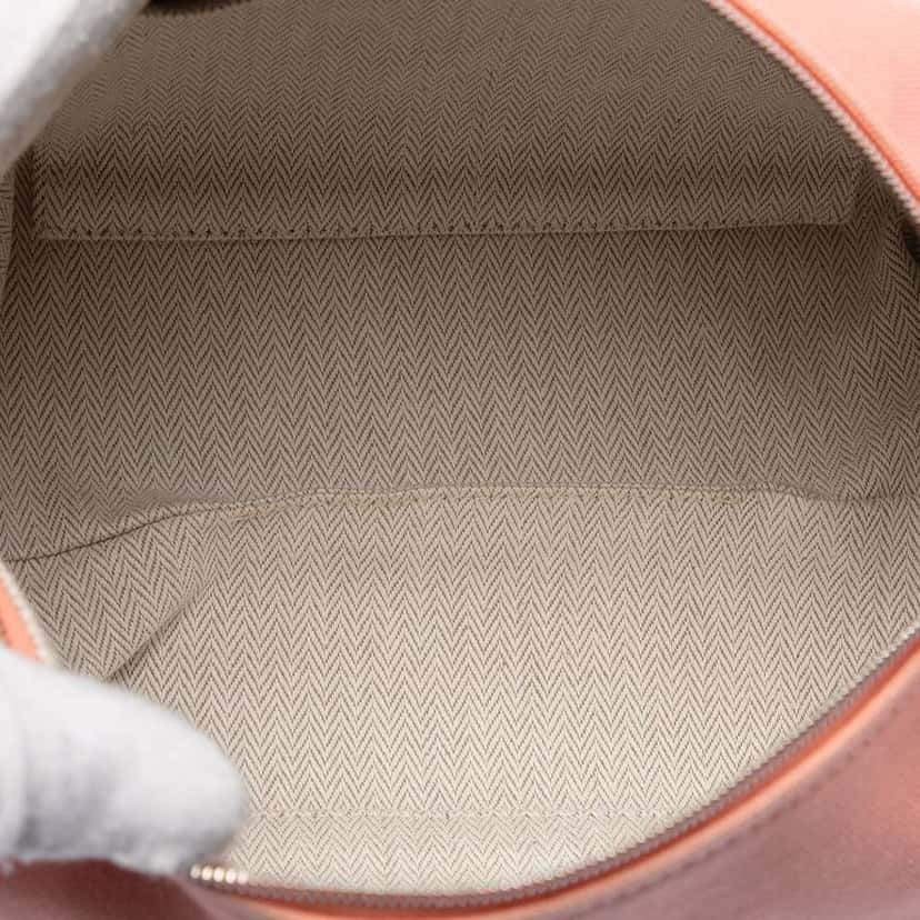 Hermès Small Toile Bride A Brac Case Orange Canvas Good condition - Model View