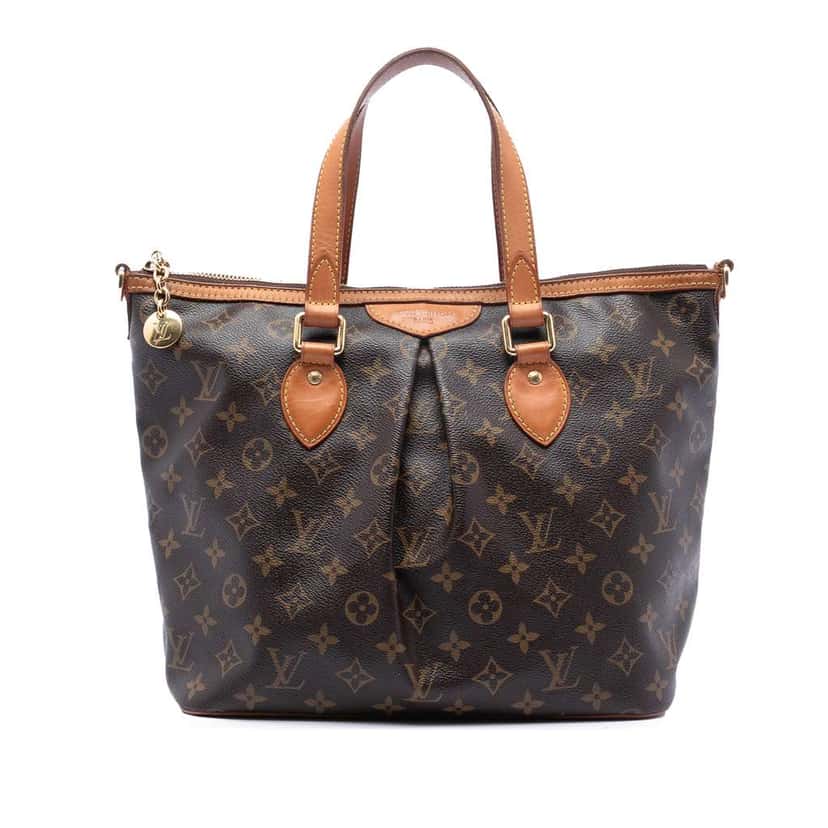Louis Vuitton Monogram Palermo PM Brown Very good condition - Front View