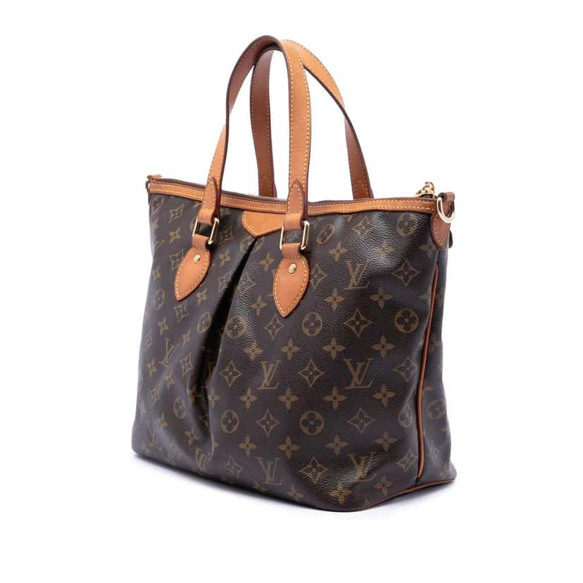 Louis Vuitton Monogram Palermo PM Brown Very good condition - Back View