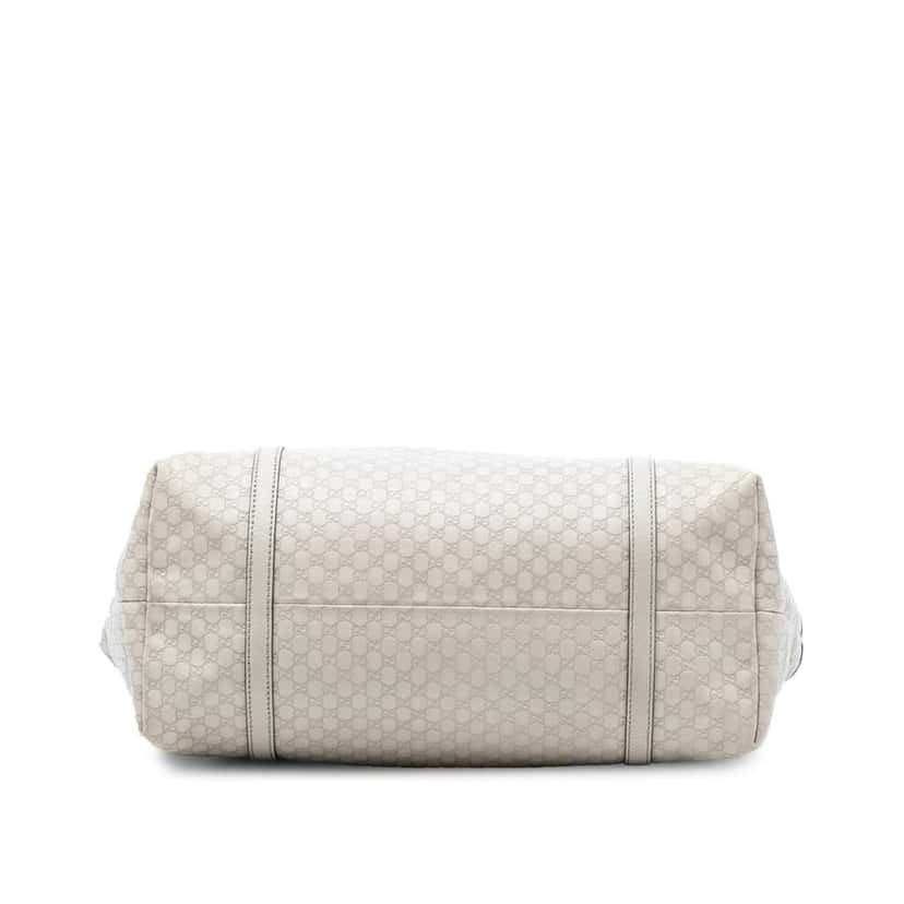 Gucci Microguccissima Nice Tote White Leather Very good condition - Inside View