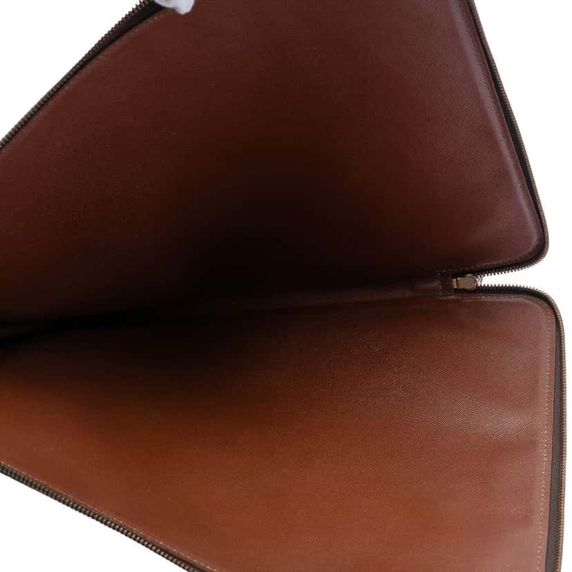 Louis Vuitton Monogram Poche Documents Portfolio Brown Good condition - Model View