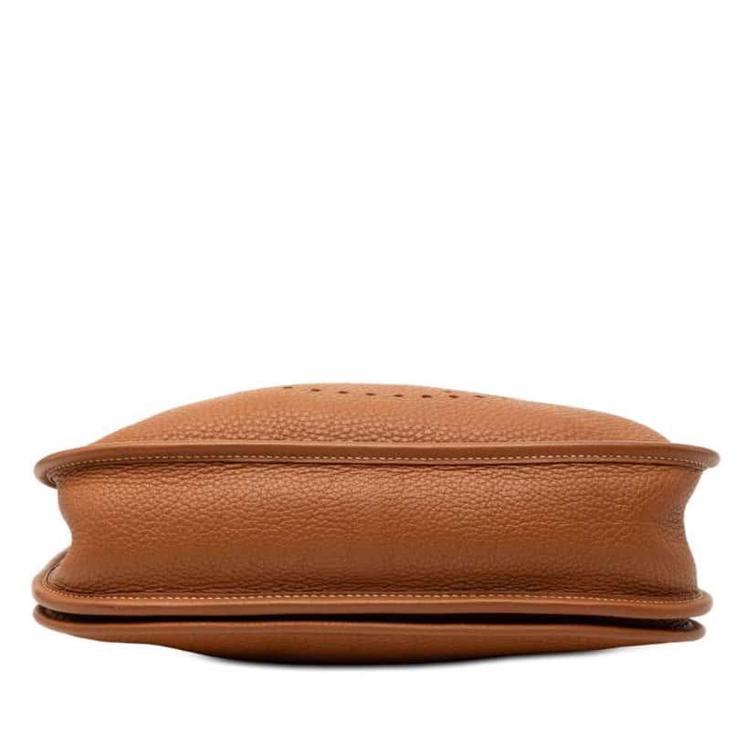 Hermès Clemence Evelyne II 29 Brown Leather Good condition - Inside View