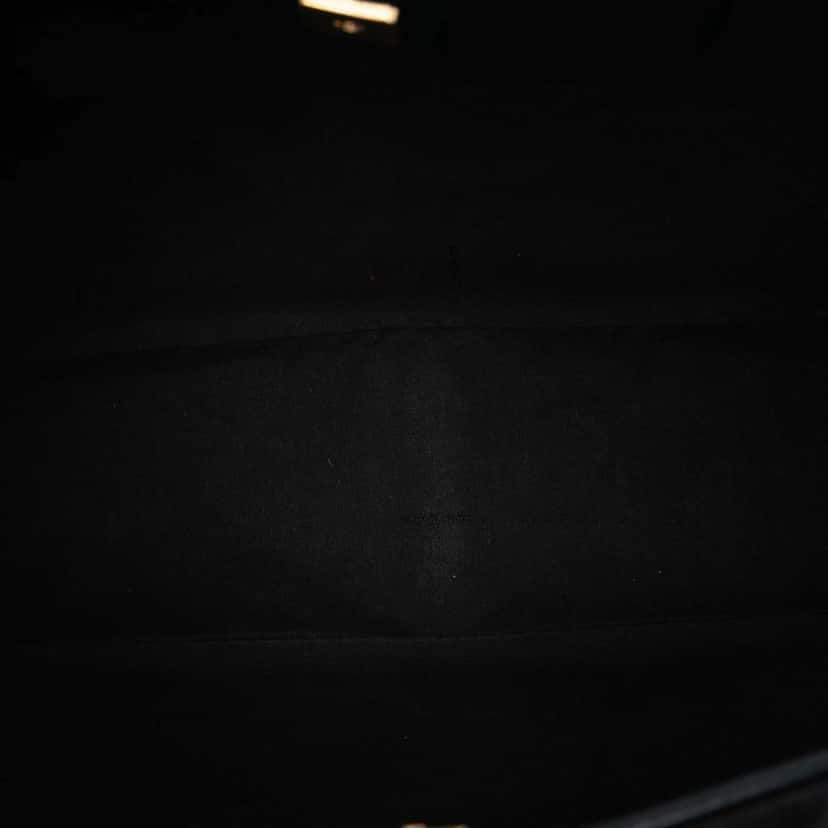 Fendi Zucchino Spalmati Chiusura Tote Black Canvas Good condition - Model View