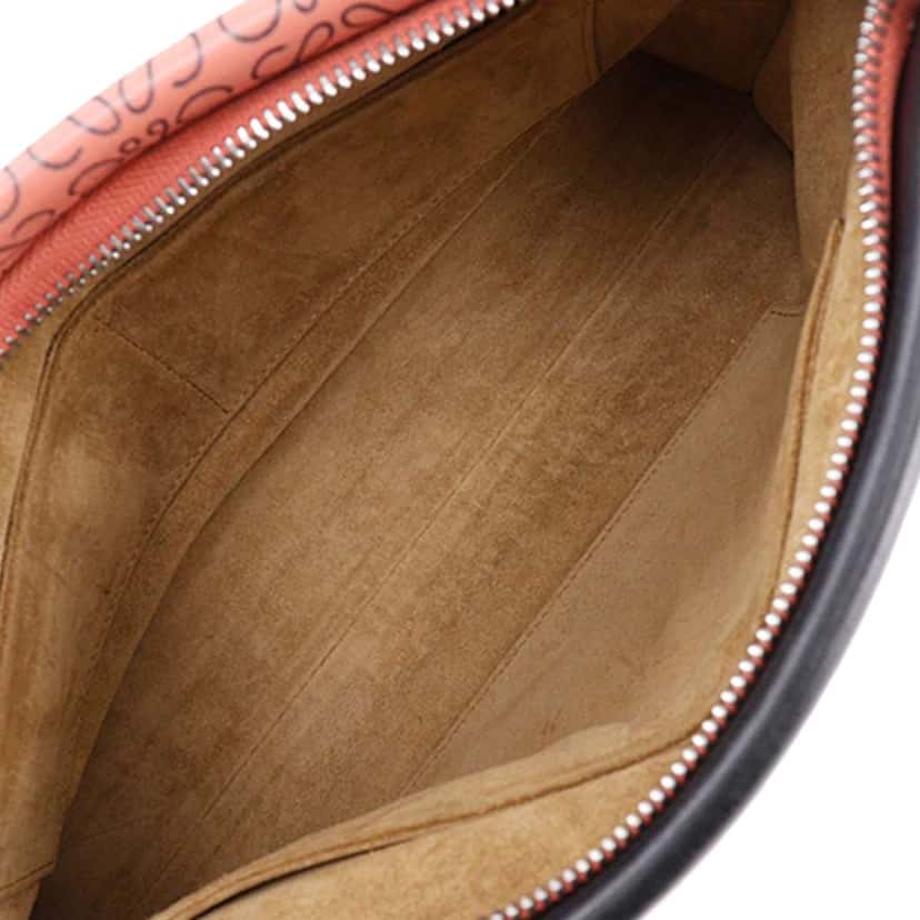 Loewe Small Repeat Anagram Leather Missy Satchel Pink Leather Good condition - Model View