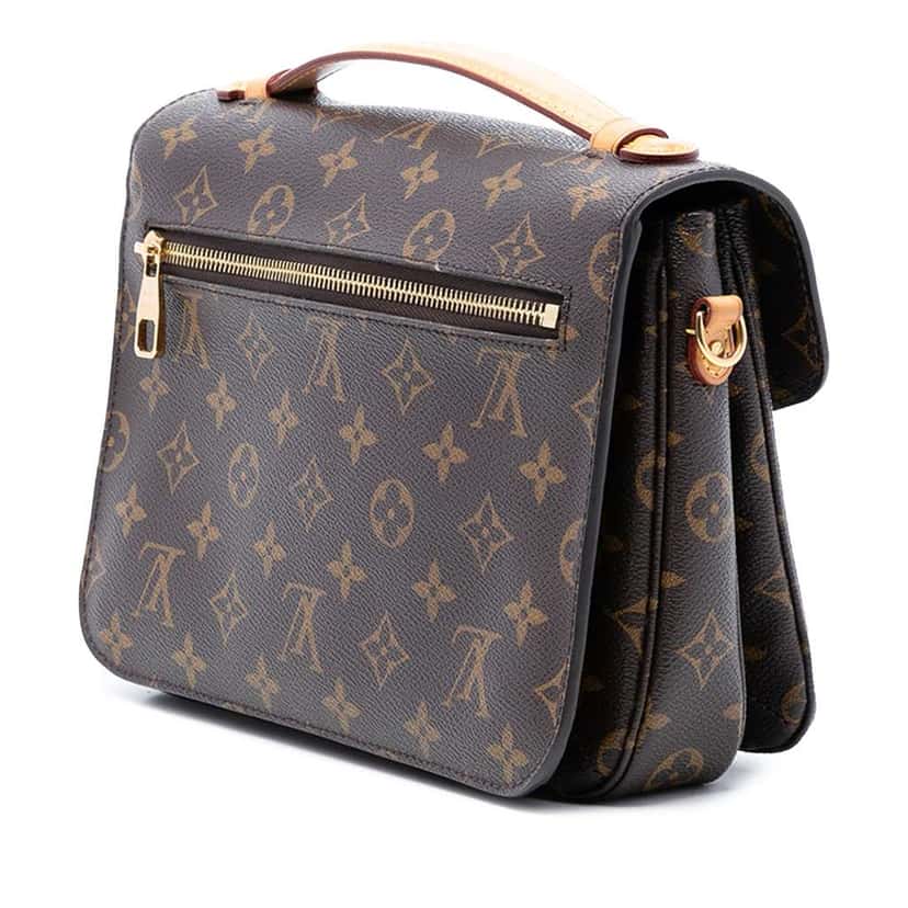Louis Vuitton Monogram Pochette Metis Brown Very good condition - Back View