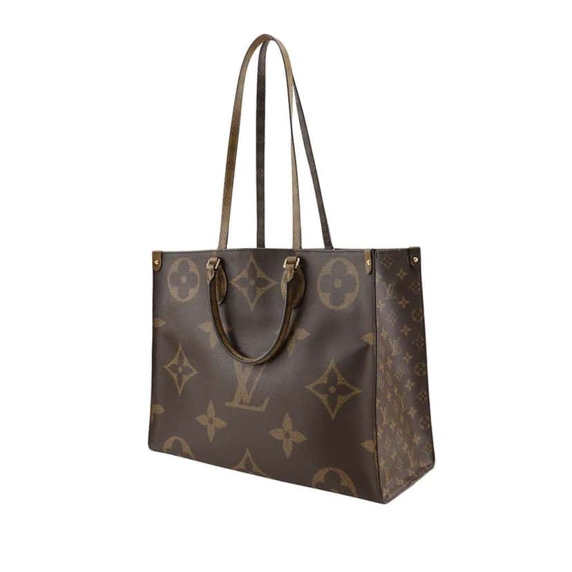 Louis Vuitton Monogram Reverse Giant OnTheGo GM Brown Very good condition - Inside View