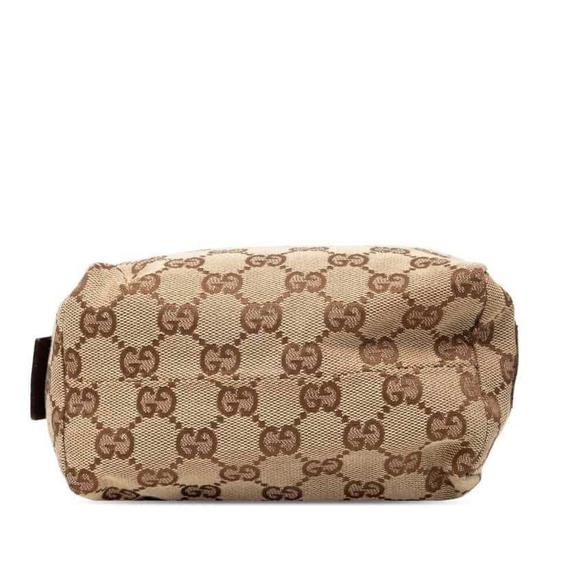 Gucci GG Canvas Pouch Brown Canvas Good condition - Inside View
