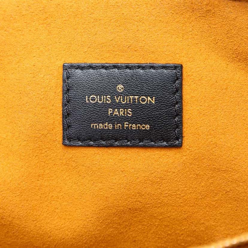 Louis Vuitton Monogram Embossed Puffy Lambskin Coussin MM Black Leather Very good condition - Box View