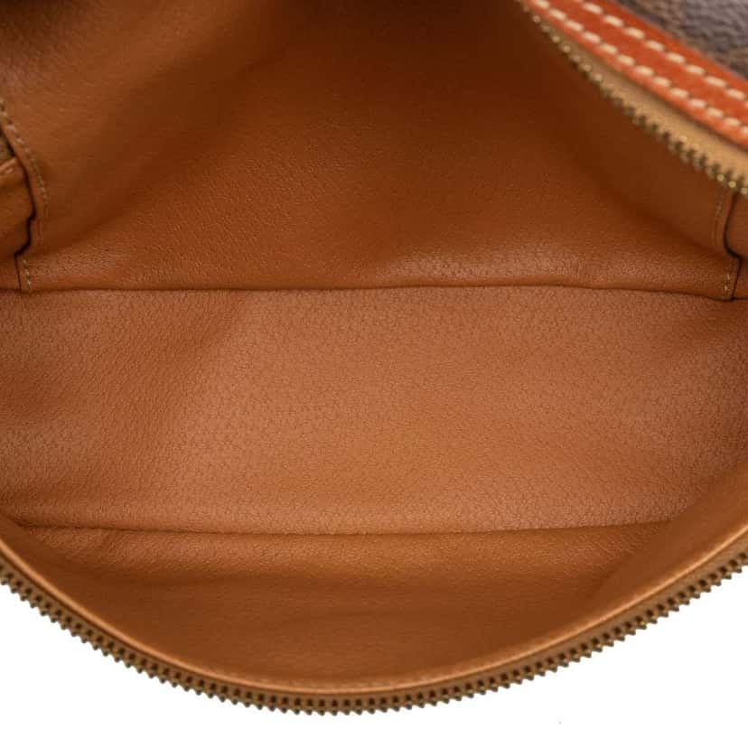 Celine Macadam Coated Canvas Vanity Bag Brown Canvas Good condition - Model View